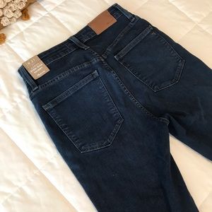 Madewell curvy high rise skinny jeans